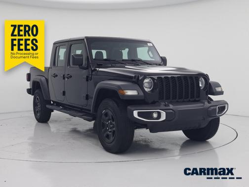 Black 2023 Jeep Gladiator Sport