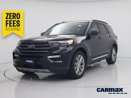 Black 2022 Ford Explorer XLT