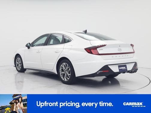 White 2020 Hyundai SONATA SEL