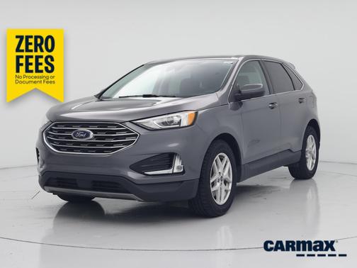 Gray 2021 Ford Edge SEL
