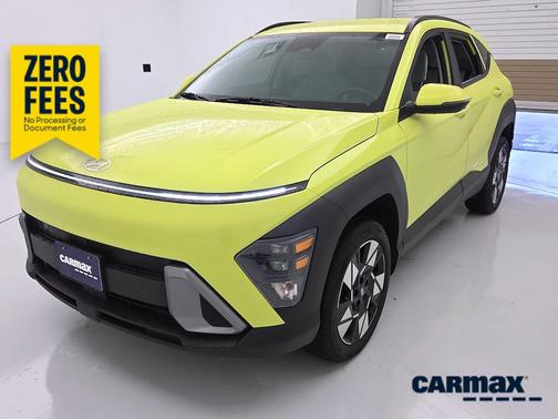 Yellow 2024 Hyundai KONA SEL