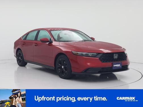 Red 2024 Honda Accord LX