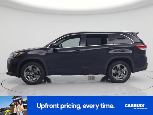 Black 2017 Toyota Highlander Limited Platinum