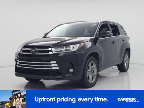 Black 2017 Toyota Highlander Limited Platinum