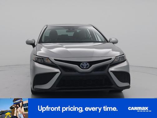 Silver 2022 Toyota Camry Hybrid SE
