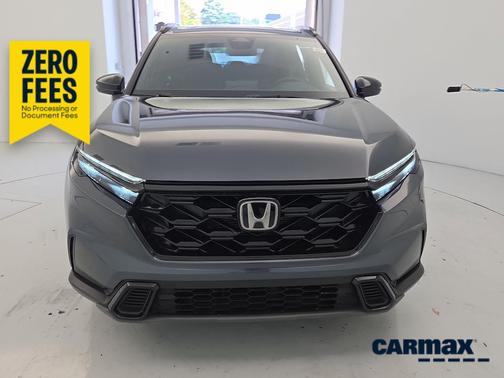 Gray 2025 Honda CR-V Hybrid Sport