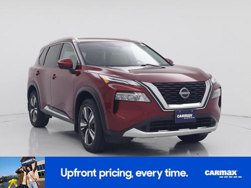 Red 2023 Nissan Rogue Platinum