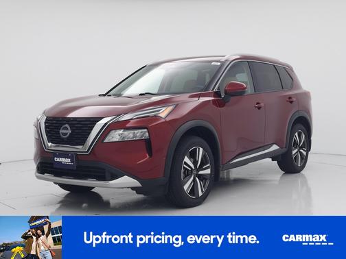 Red 2023 Nissan Rogue Platinum
