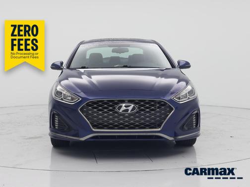 Blue 2019 Hyundai SONATA Sport