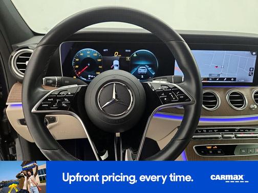 Blue 2022 Mercedes-Benz E-Class