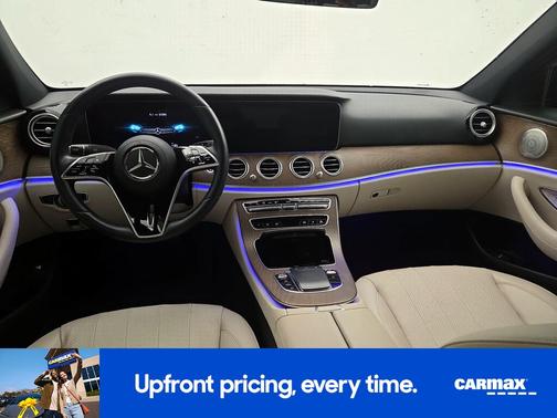 Blue 2022 Mercedes-Benz E-Class