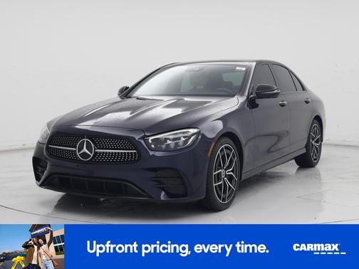 Blue 2022 Mercedes-Benz E-Class