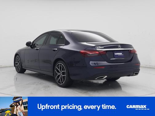 Blue 2022 Mercedes-Benz E-Class