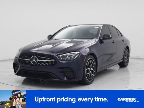 Blue 2022 Mercedes-Benz E-Class