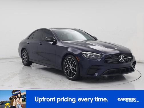 Blue 2022 Mercedes-Benz E-Class