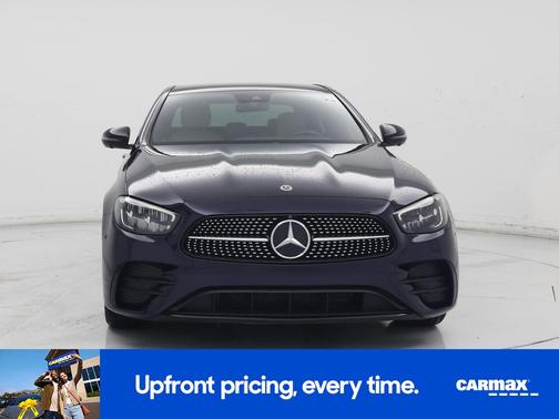 Blue 2022 Mercedes-Benz E-Class