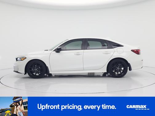 White 2025 Honda Civic Sport