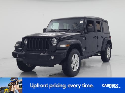 Black 2021 Jeep Wrangler Unlimited Sport S