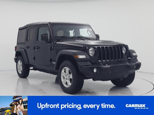 Black 2021 Jeep Wrangler Unlimited Sport S