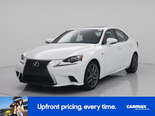 White 2014 Lexus IS 350
