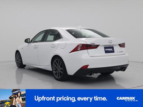 White 2014 Lexus IS 350