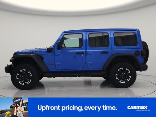 Blue 2024 Jeep Wrangler Rubicon