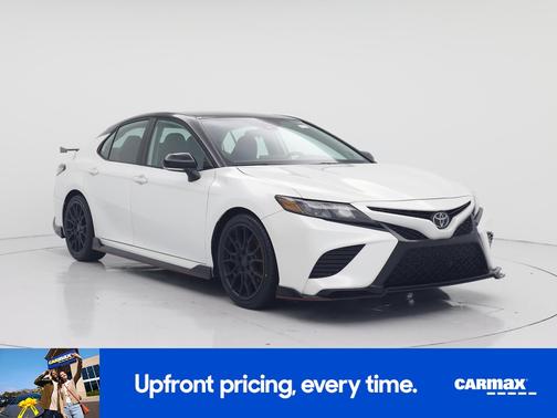 White 2023 Toyota Camry TRD