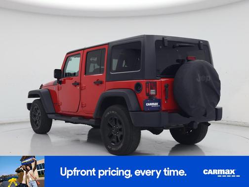 Red 2018 Jeep Wrangler Unlimited Willys Wheeler