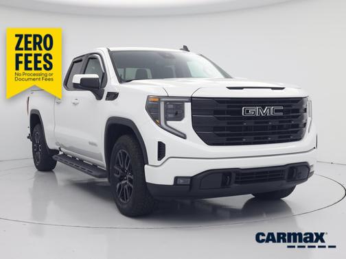 White 2025 GMC Sierra 1500 Elevation