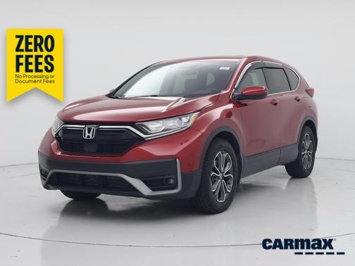 Red 2021 Honda CR-V EX-L
