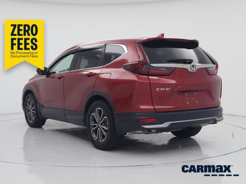 Red 2021 Honda CR-V EX-L