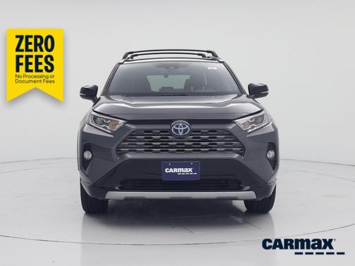 Gray 2021 Toyota RAV4 Hybrid XSE