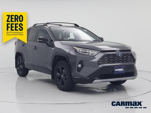 Gray 2021 Toyota RAV4 Hybrid XSE