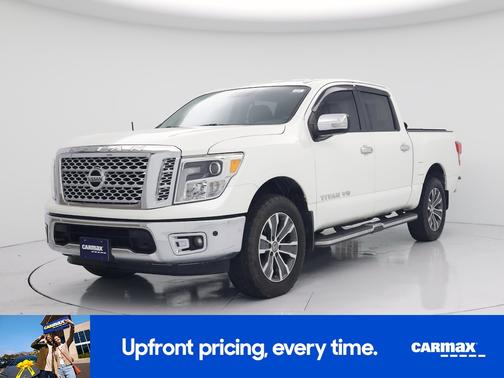 White 2018 Nissan Titan SL