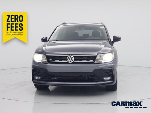 Gray 2020 Volkswagen Tiguan SE R-Line Black