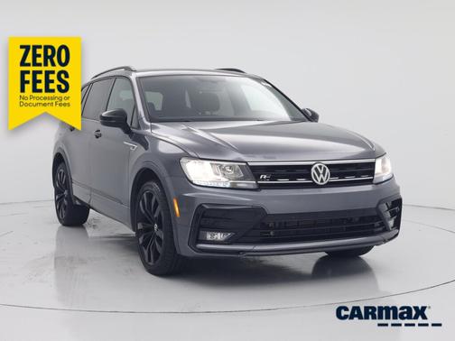 Gray 2020 Volkswagen Tiguan SE R-Line Black
