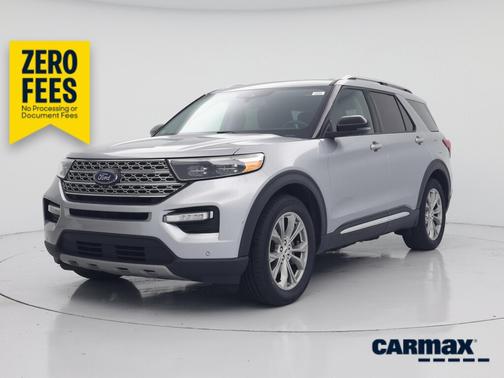 Silver 2022 Ford Explorer Limited