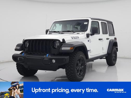 White 2023 Jeep Wrangler 4xe Willy's