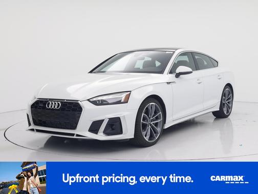 White 2023 Audi A5 Sportback S-Line Premium