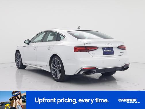 White 2023 Audi A5 Sportback S-Line Premium