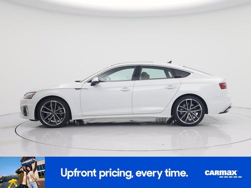 White 2023 Audi A5 Sportback S-Line Premium