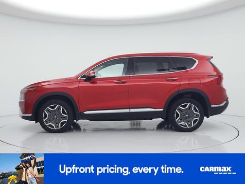 Red 2023 Hyundai SANTA FE HEV Limited