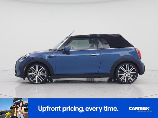 Blue 2023 MINI Convertible S