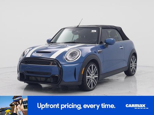 Blue 2023 MINI Convertible S