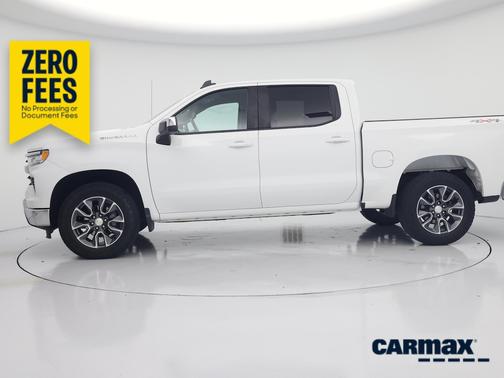 White 2023 Chevrolet Silverado 1500 LT