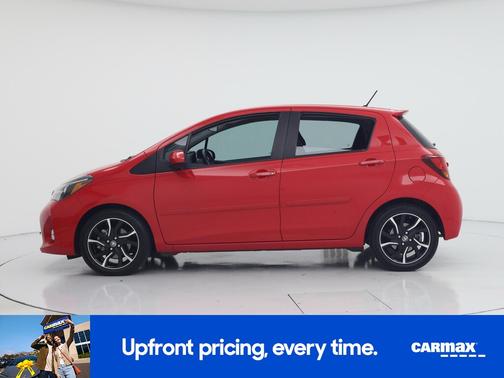 Red 2015 Toyota Yaris SE