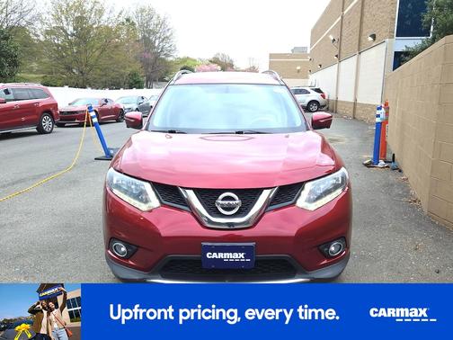 Red 2014 Nissan Rogue SL