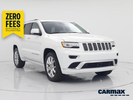 White 2015 Jeep Grand Cherokee Summit