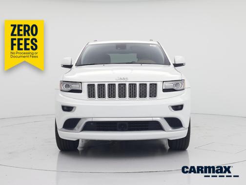 White 2015 Jeep Grand Cherokee Summit