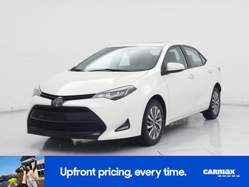 White 2018 Toyota Corolla XLE